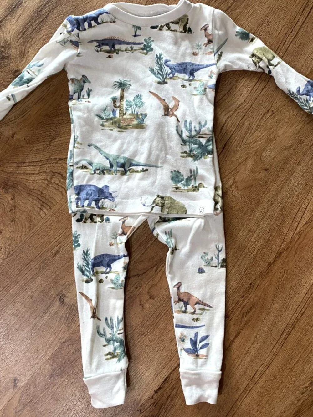 Lot of 3 CARTER'S Little Planet Organic Long Sleeve Pajamas-SZ 18 Months